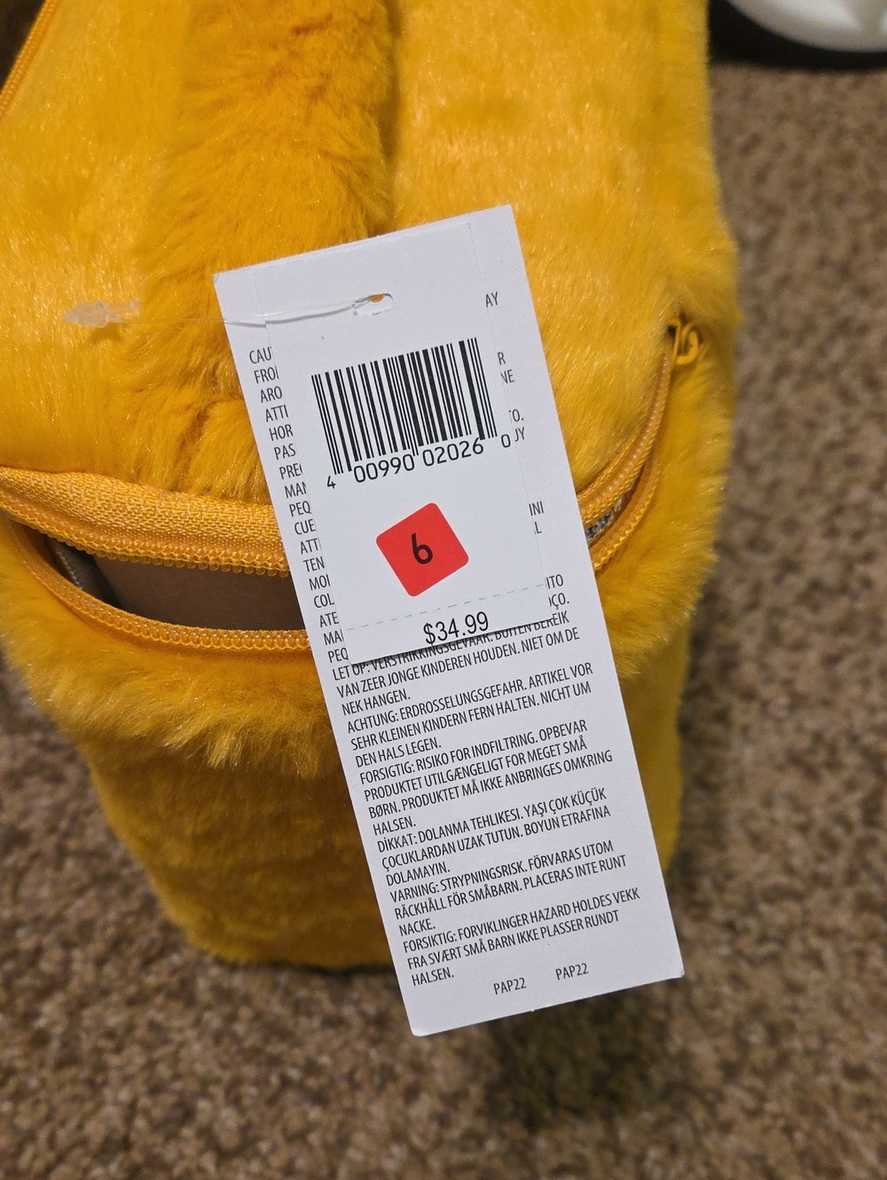 Disney Parks Winnie the Pooh Fuzzy Insulated Lunch Box - Picture 3 of 4